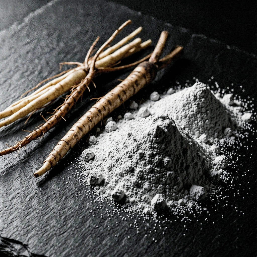 Botanical supplements macro photography